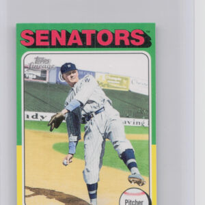 2011 Topps Lineage Walter Johnson 1975 Mini #16 Senators