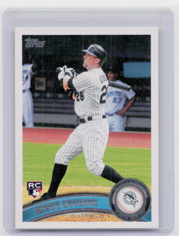 2011 Topps Scott Cousins RC #287 Marlins