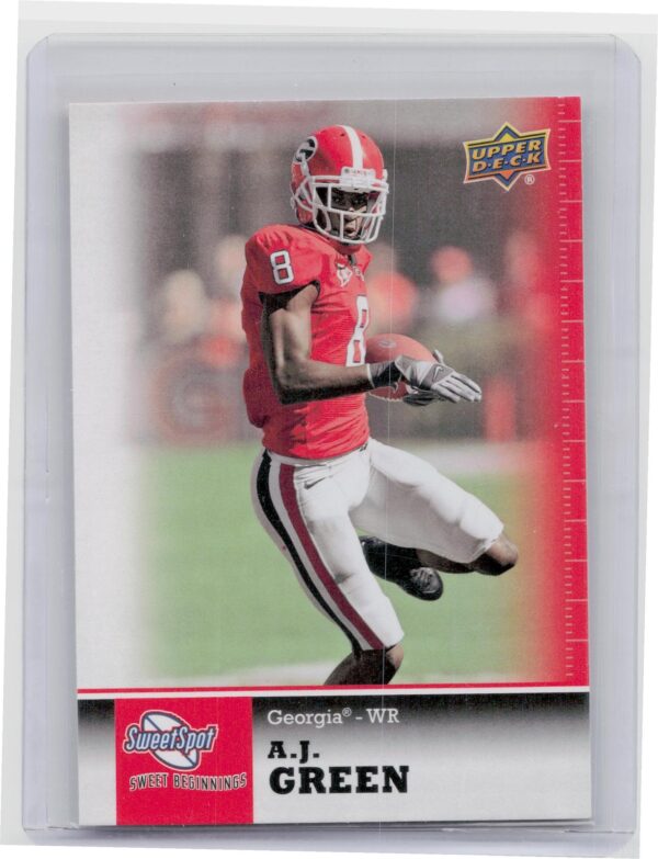 2011 UD Sweet Spot A.J. Green #97 Bulldogs