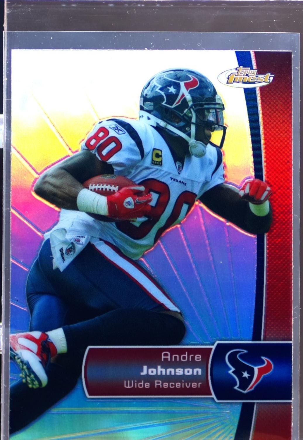 2012 Finest Andre Johnson Refractors #23 Texans