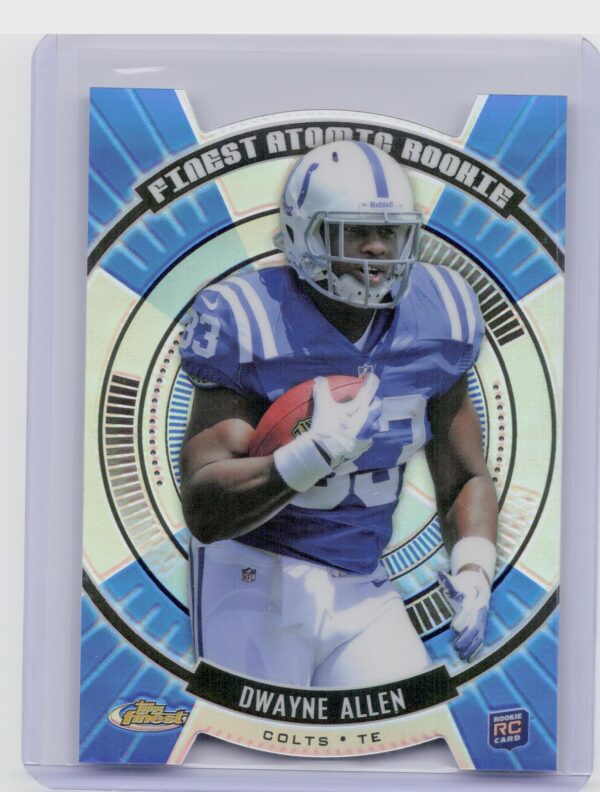 2012 Finest Dwayne Allen #FAR-DA Colts Atomic Refractor Rookies