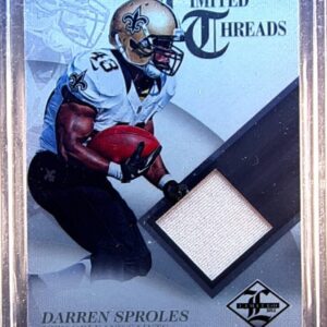 2012 Panini Limited Darren Sproles JSY /49 #95 Saints Threads