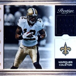 2012 Panini Prestige Marques Colston JSY #45 Saints Gamers Materials