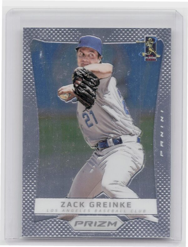 2012 Prizm Zack Greinke #82 Dodgers