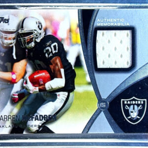2012 Topps Darren McFadden MEM #PPR-DM Raiders Prolific Playmakers Relics