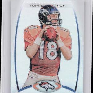 2012 Topps Platinum Peyton Manning #60 Broncos