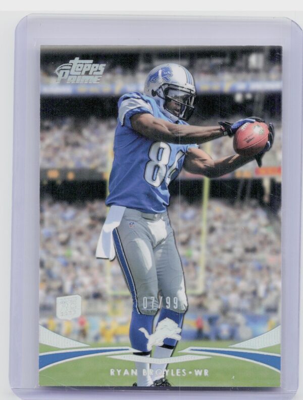 2012 Topps Prime (Hobby) Ryan Broyles Silver Rainbow /99 #136 Lions