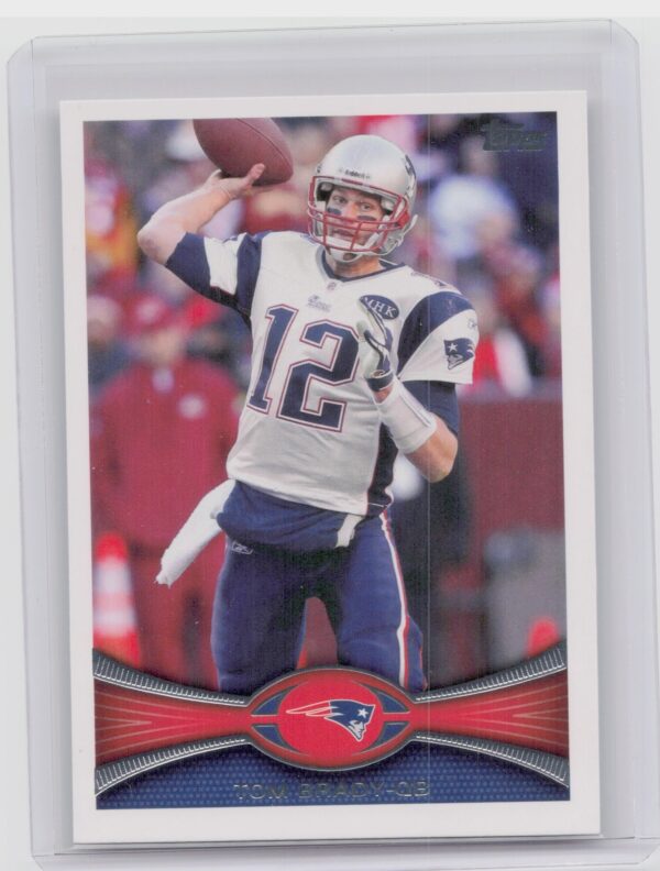 2012 Topps Tom Brady #440 Patriots