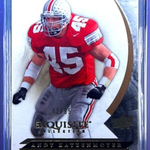 2012 Upper Deck Exquisite Collection Andy Katzenmoyer SN85 #47 Buckeyes