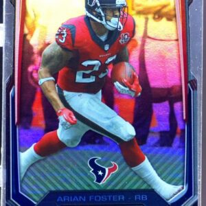 2013 Bowman Arian Foster #BDC-AF Texans Die Cut