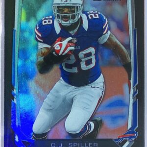 2013 Bowman C.J. Spiller Black #79 Bills