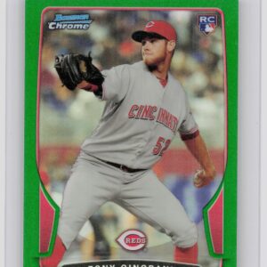 2013 Bowman Chrome Tony Cingrani Green Refractors #189 Reds