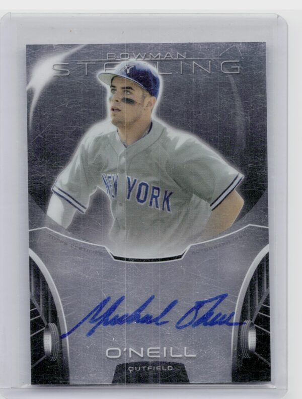 2013 Bowman Sterling Michael O'Neill AU #BSAP-MO Yankees Prospect Autographs