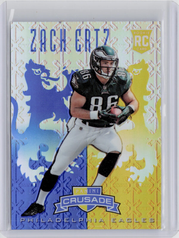 2013 Panini Rookies & Stars Zach Ertz #40 Eagles Rookie Crusade