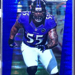 2013 Prizm Terrell Suggs Prizms Blue Pulsar #6 Ravens