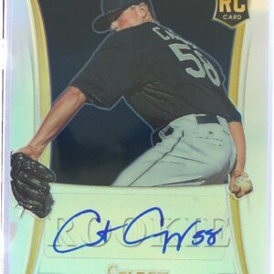 2013 Select Carter Capps Prizm Auto /99 RC #196 Mariners