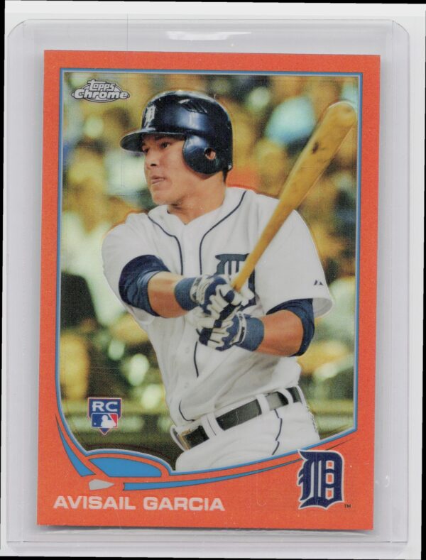 2013 Topps Chrome Avisail Garcia Orange Refractors #66 Tigers