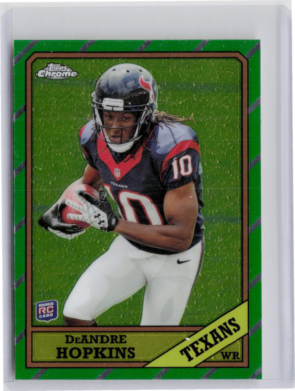 2013 Topps Chrome DeAndre Hopkins #7 Texans 1986