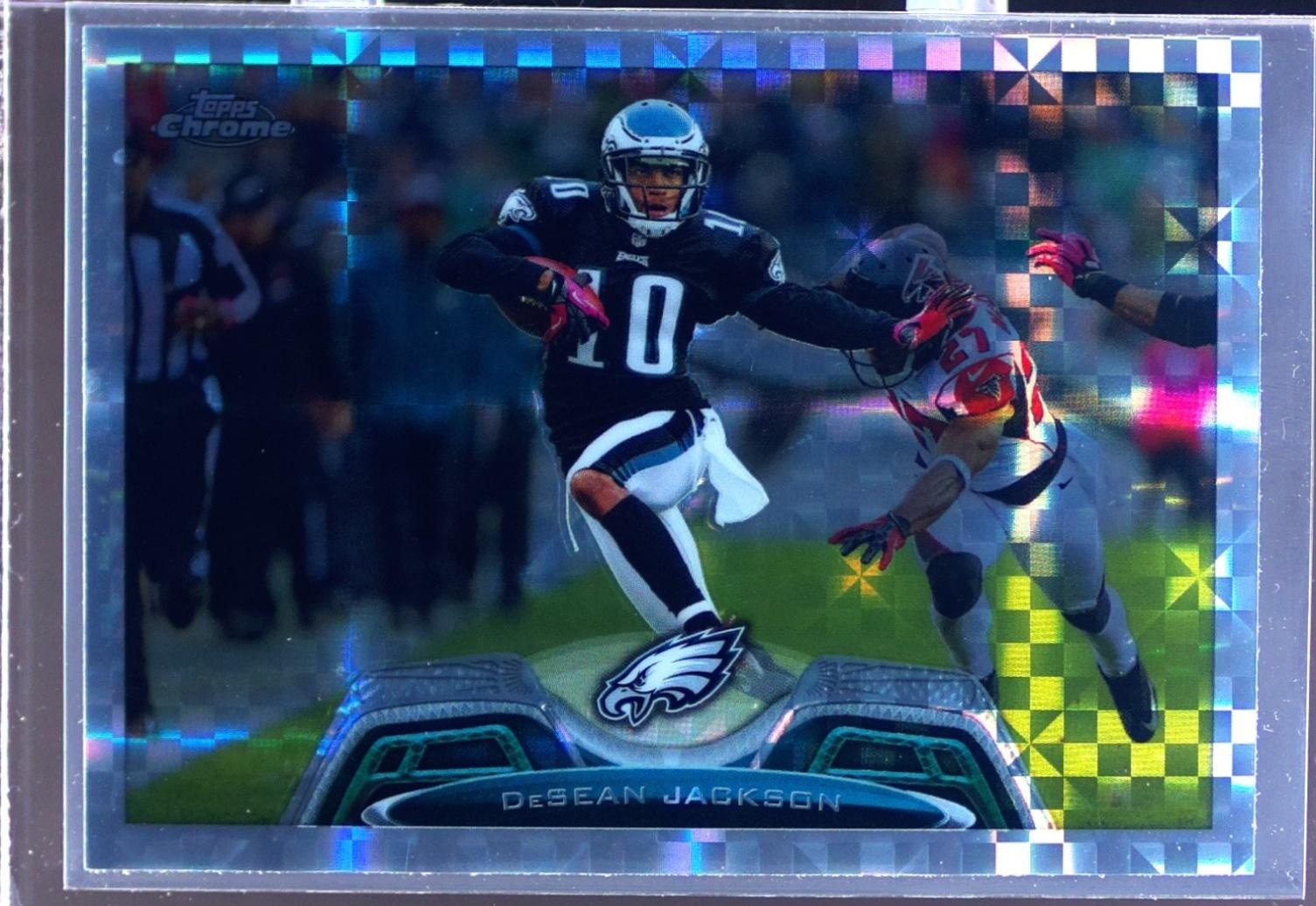 2013 Topps Chrome DeSean Jackson Xfractors #143 Eagles
