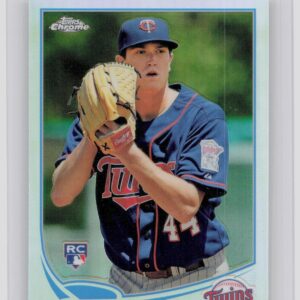 2013 Topps Chrome Kyle Gibson Refractors #87 Twins