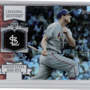 2013 Topps Stan Musial #CH-29 Cardinals Chasing History Silver Foil