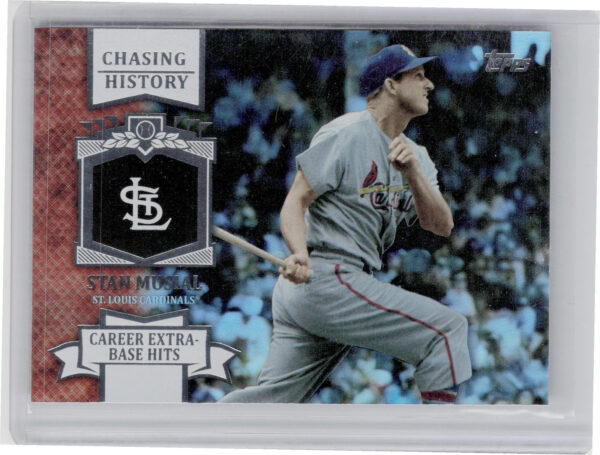 2013 Topps Stan Musial #CH-29 Cardinals Chasing History Silver Foil