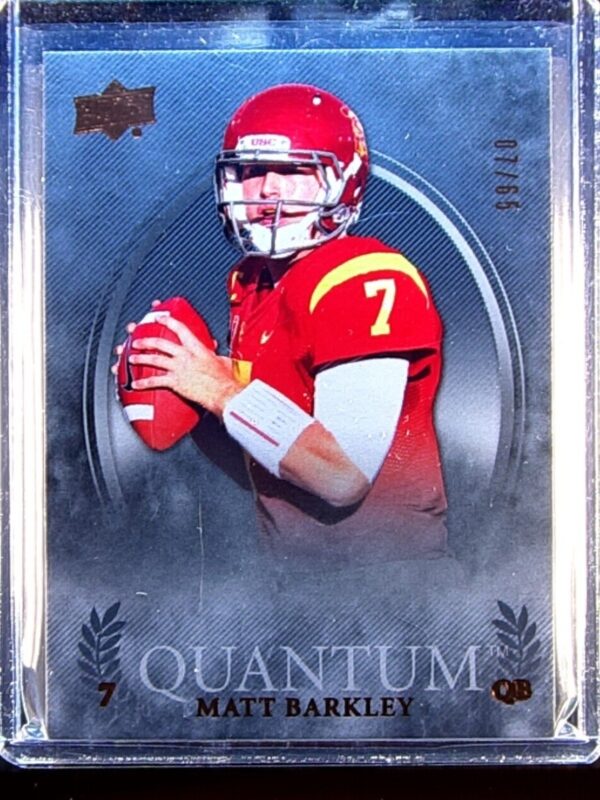 2013 Upper Deck Quantum Matt Barkley /65 #48 Trojans