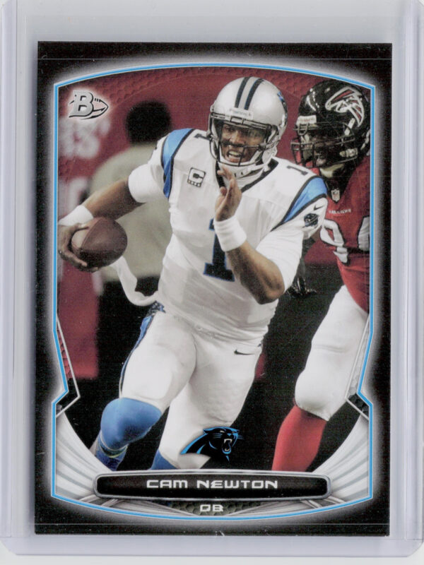 2014 Bowman Cam Newton Veterans Black #64 Panthers