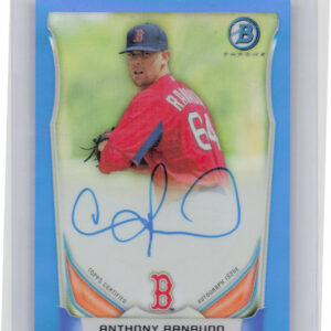 2014 Bowman Chrome Anthony Ranaudo AU SN150 #BCAP-AR Sox Prospect Autographs Blu