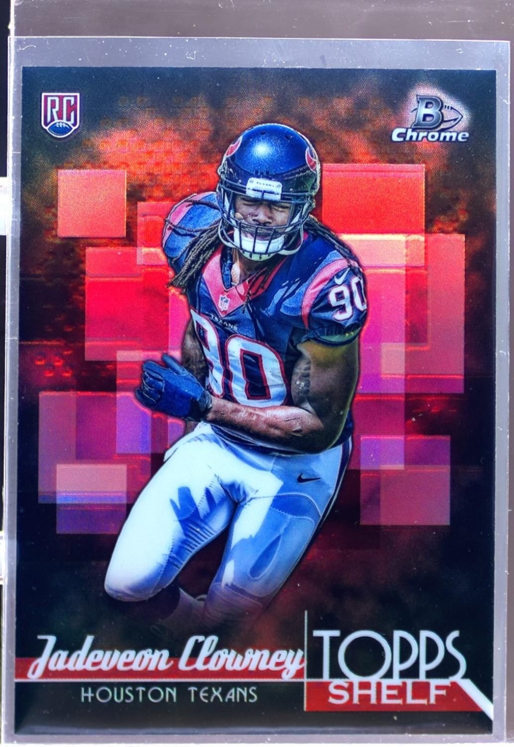 2014 Bowman Chrome Jadeveon Clowney RC #TSR-JC Texans Topps Shelf Rookies