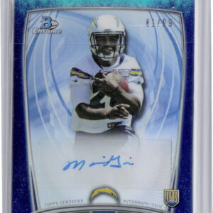 2014 Bowman Chrome Marion Grice #RCRA-MG Chargers Rookie Autographs Bubble