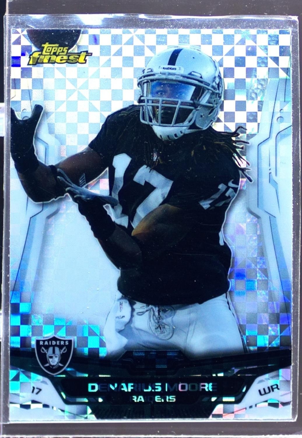 2014 Finest Denarius Moore Xfractors #22 Raiders