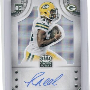 2014 Panini Crown Royale Rajion Neal AU SN99 #S-RN Packers Rookie Signatures Sil