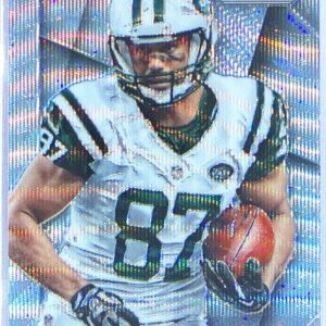 2014 Prizm Eric Decker Light Blue Wave Prizm /99 #110 Jets