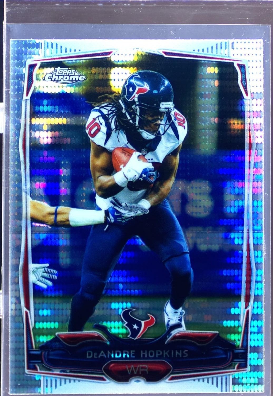 2014 Topps Chrome DeAndre Hopkins Pulsar Refractors #40 Texans