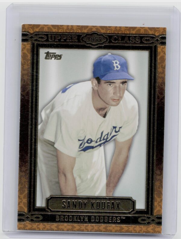 2014 Topps Sandy Koufax #UC-8 Dodgers Upper Class