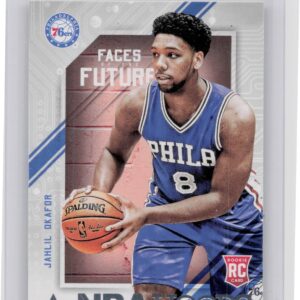 2015-16 Hoops Jahlil Okafor #15 76ers Faces of the Future