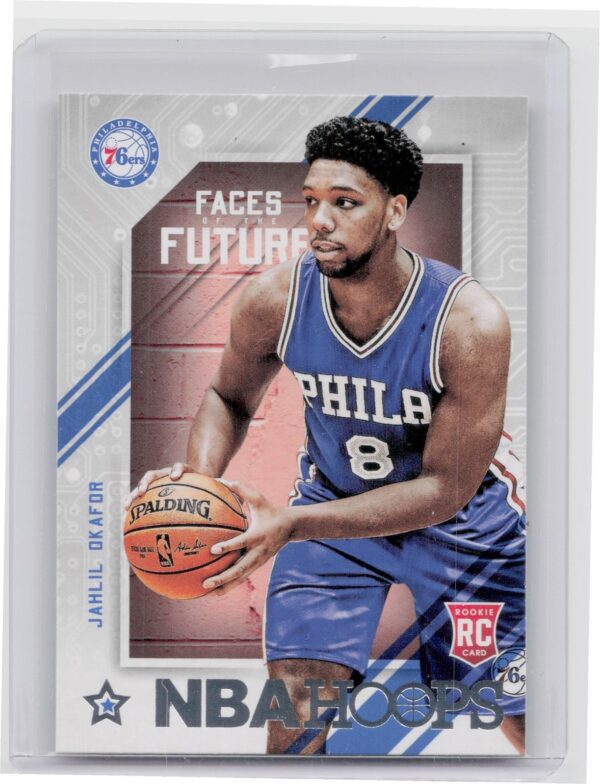 2015-16 Hoops Jahlil Okafor #15 76ers Faces of the Future