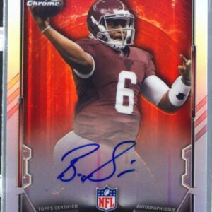 2015 Bowman BLAKE SIMS Auto #RCRA-BSI Tide Rookie Chrome Refractor Autographs