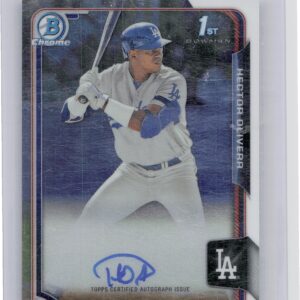 2015 Bowman Chrome Hector Olivera AU #BCAP-HO Dodgers Prospect Autographs