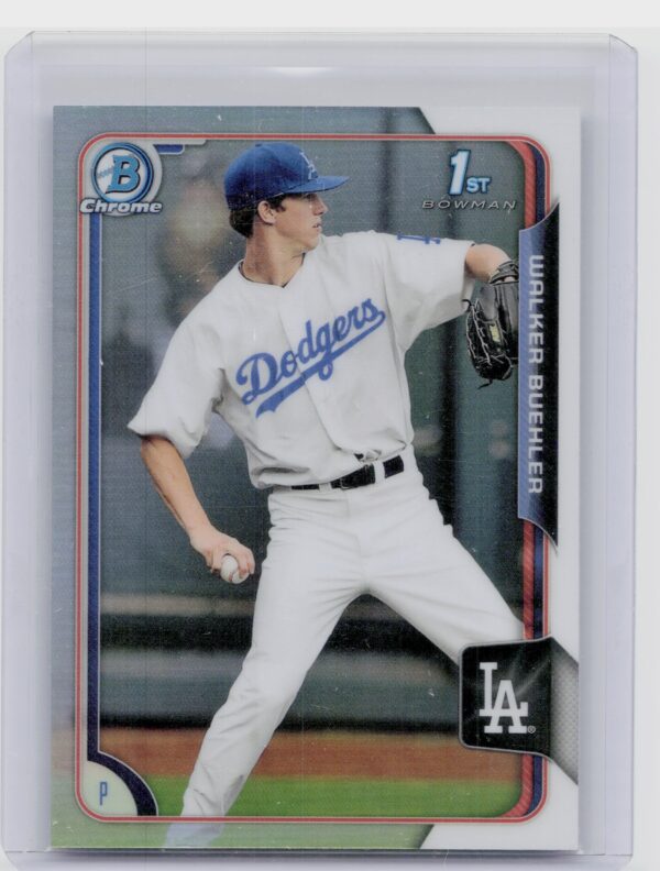 2015 Bowman Draft Walker Buehler #46 Dodgers