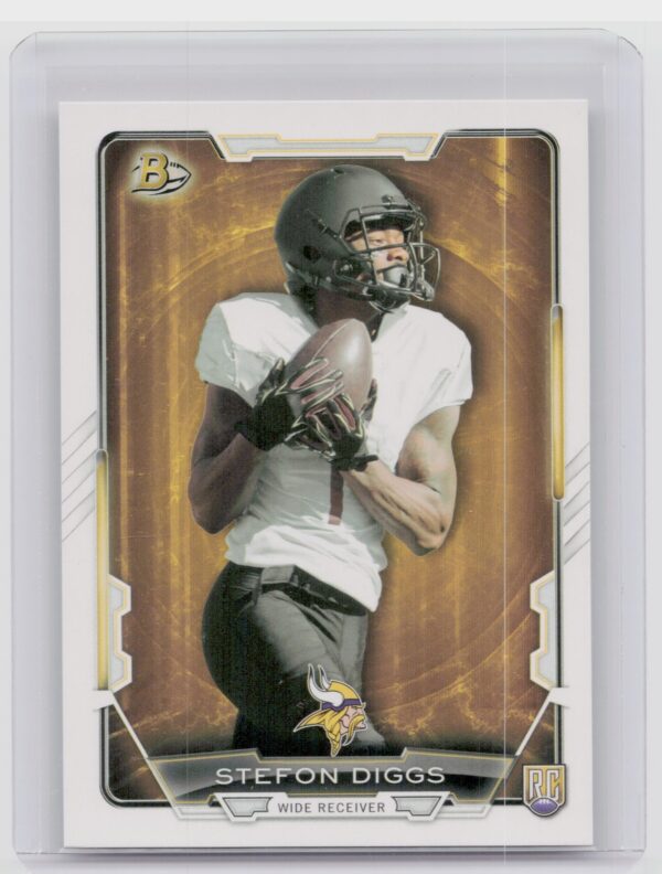 2015 Bowman Stefon Diggs RC #50 Vikings Rookies