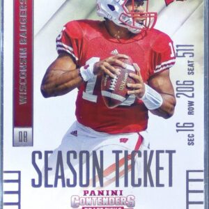 2015 Contenders Draft Picks Russell Wilson #89 Badgers