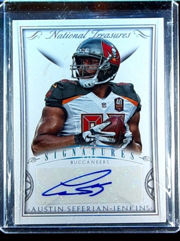 2015 NT Austin Seferian-Jenkins AUTO /25 #SIG-AS Buccaneers Holo Silver