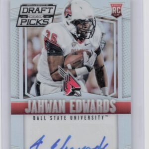 2015 Panini Prizm Collegiate Draft Picks Jahwan Edwards AU #193 Cardinals