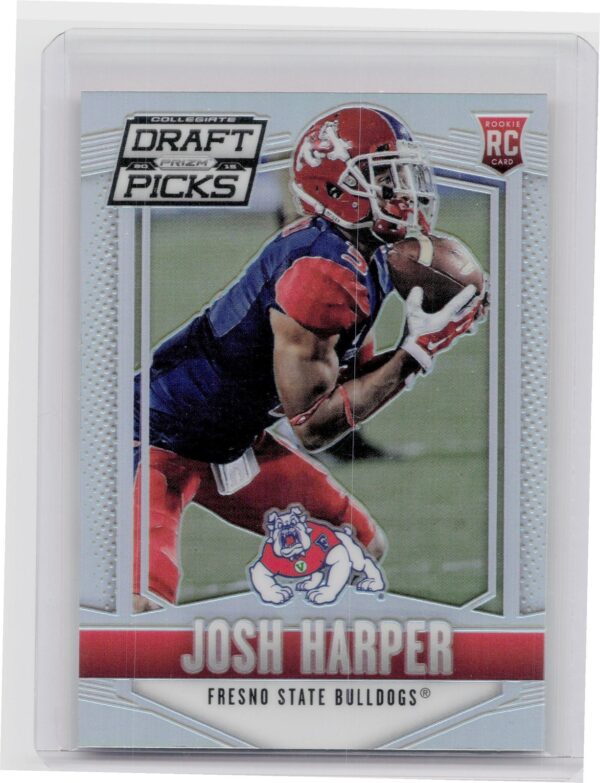 2015 Prizm Collegiate Draft Picks Josh Harper Prizms #126 Bulldogs