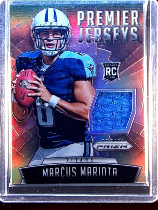 2015 Prizm Marcus Mariota JSY #PPJ-MM Titans Prizm Premier Jerseys