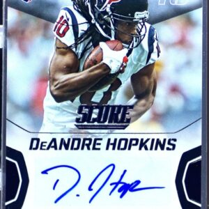 2015 Score DeAndre Hopkins Auto #20 Texans Signatures