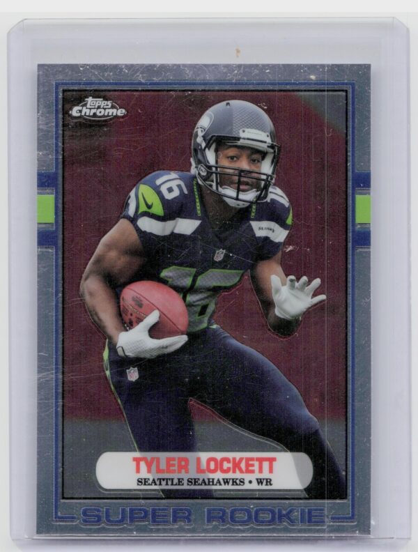 2015 Topps Chrome Tyler Lockett #89-TL Seahawks 1989 Topps Super Rookies