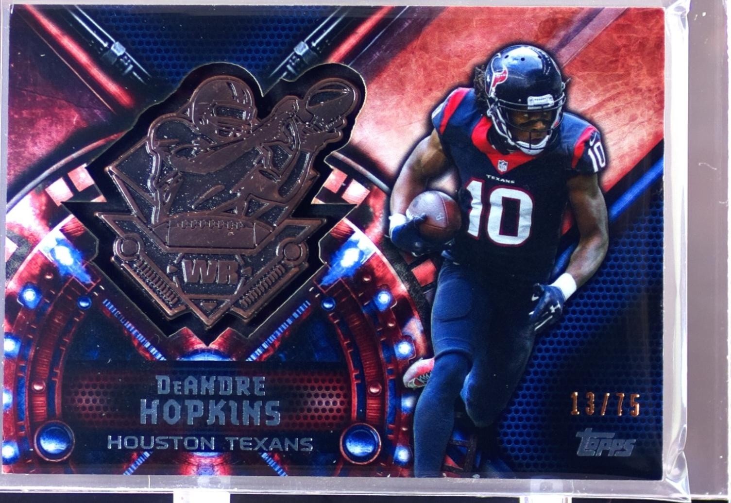 2015 Topps DeAndre Hopkins /75 #WRFC-DH Texans Wide Receivers Fantasy Club